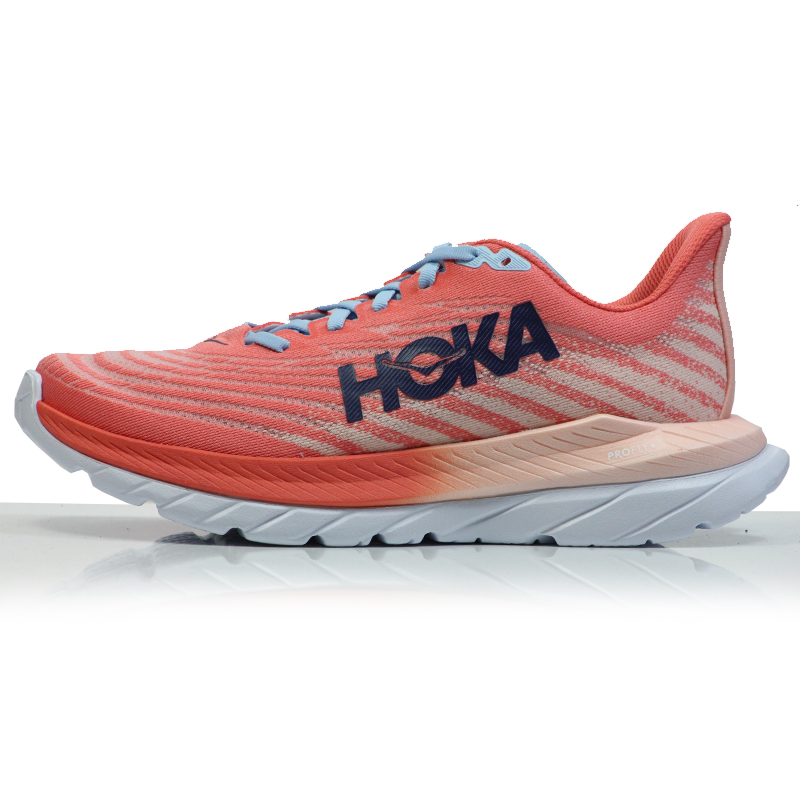 Hoka One One Mach 5 Women's Running Shoe - Camellia/Peach Parfait | The ...