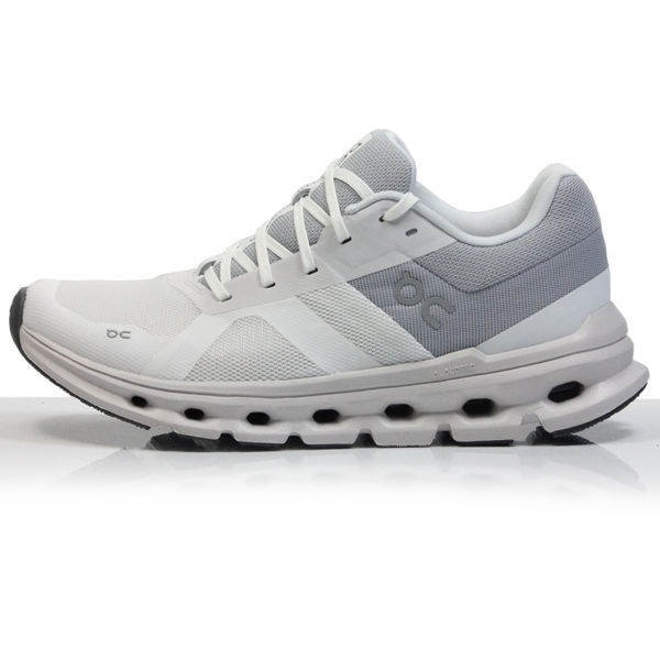 On CloudRunner Women's Running Shoe - White/Frost | The Running Outlet