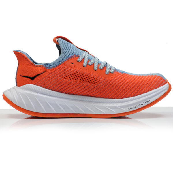 Hoka One One Carbon X 3 Men's Running Shoe - Mountain Spring/Puffin's Bill - Image 2
