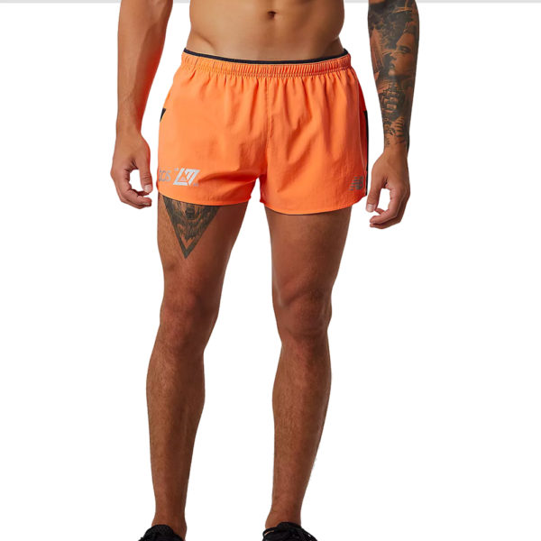 New Balance London Editition Impact 3inch Men's Split Running Short Front