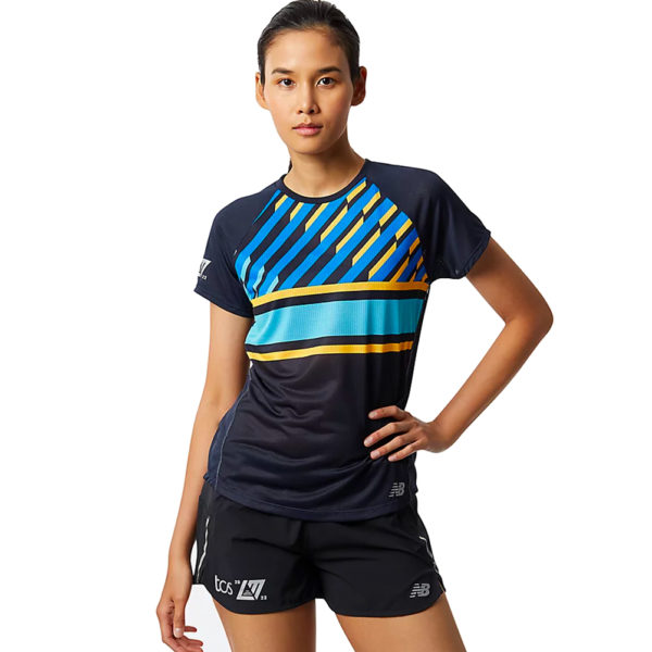 New Balance London Edition Impact Run Short Sleeve Men's Running Tee