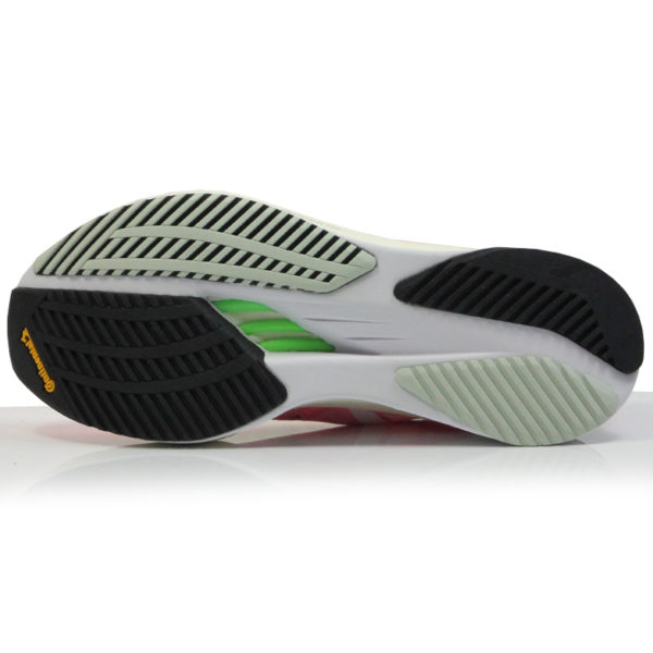 adidas Adizero Boston 11 Women's Running Shoe - Beam Pink/Cloud White/Beam Green - Image 3