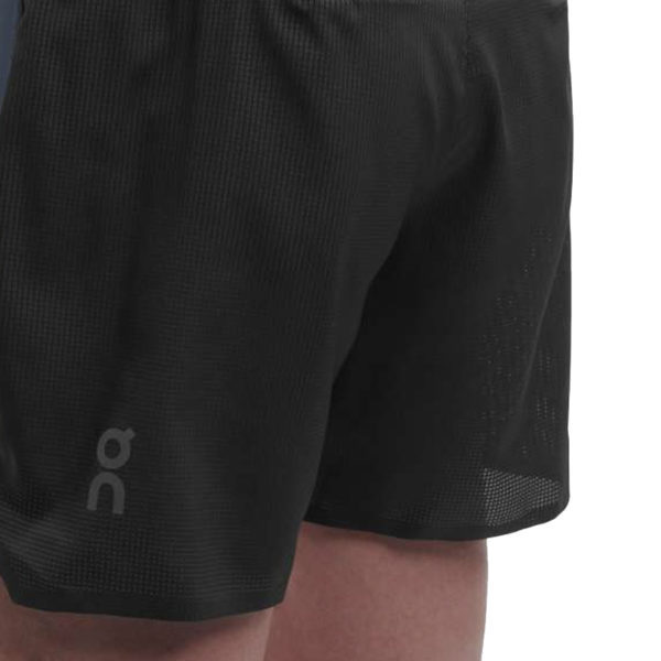 On Running Lightweight 5inch Men's Running Short - Denim/Black - Image 5