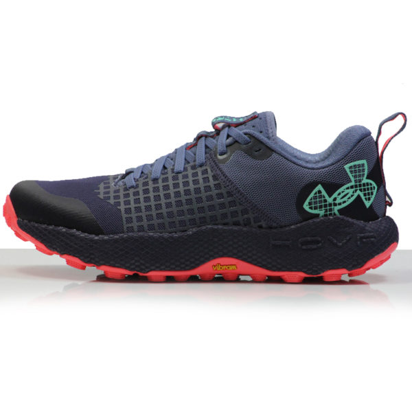 Under Armour HOVR Ridge Women's Trail Shoe - Tempered Steel/Blitz Red