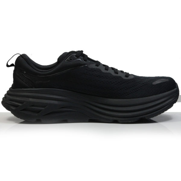 Hoka One One Bondi 8 Men's Running Shoe - Black/Black | The Running Outlet