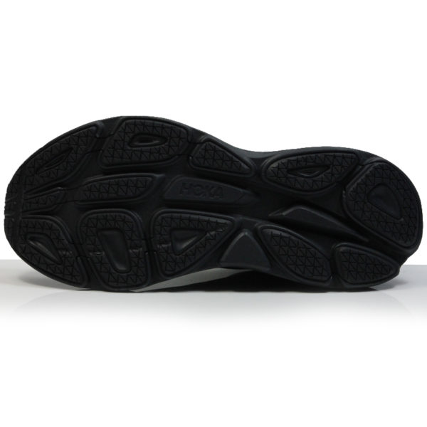 Hoka One One Bondi 8 Men's Running Shoe black sole