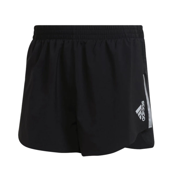 adidas Fast Split Men's Running Short - Black - Image 4
