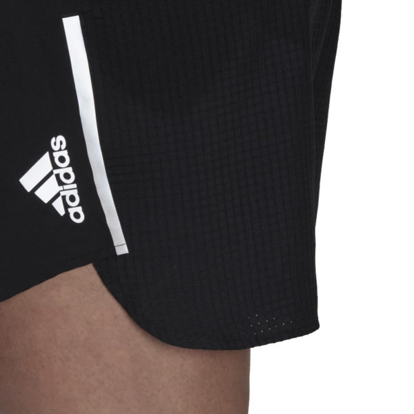 adidas Fast Split Men's Running Short - Black - Image 5