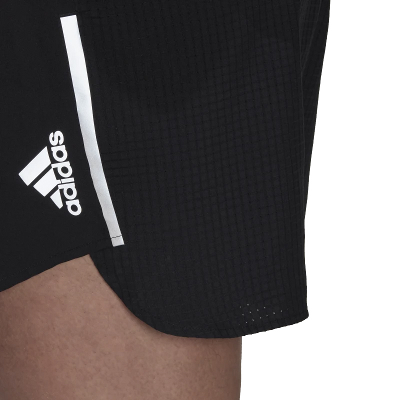 adidas Fast Split Men's Running Short - Black | The Running Outlet