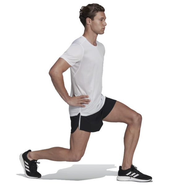 adidas Fast Split Men's Running Short - Black - Image 3