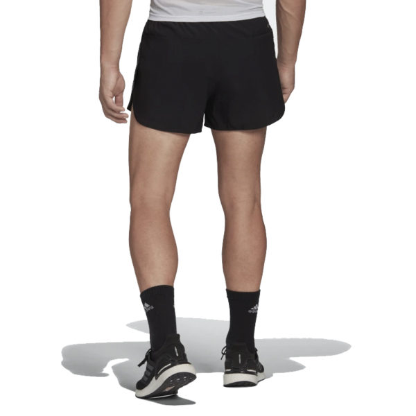 adidas Own The Run Split Men's Running Short - Black - Image 2