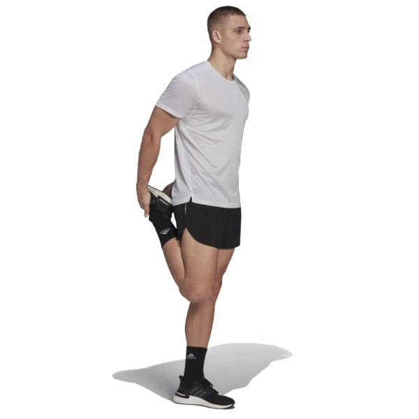 adidas Own The Run Split Men's Running Short - Black - Image 4