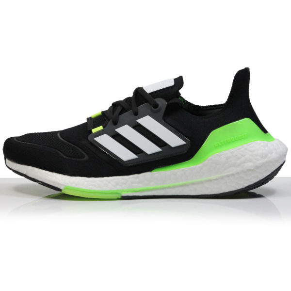 Adidas UltraBoost 22 Men's Running Shoe - Core Black/Cloud White/Solar Green