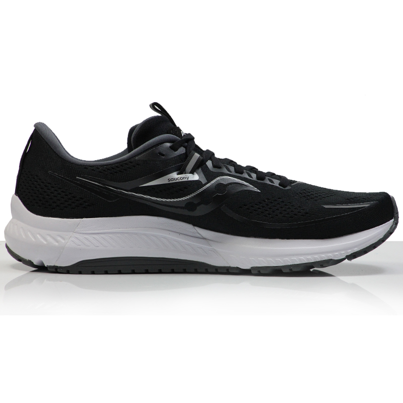 Saucony Omni 21 Men's Running Shoe - Black/White | The Running Outlet