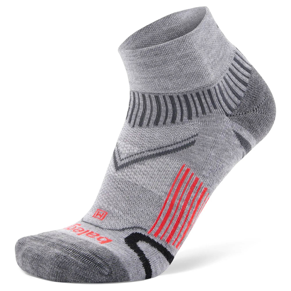 Balega Enduro Quarter Running Sock - Midgrey | The Running Outlet