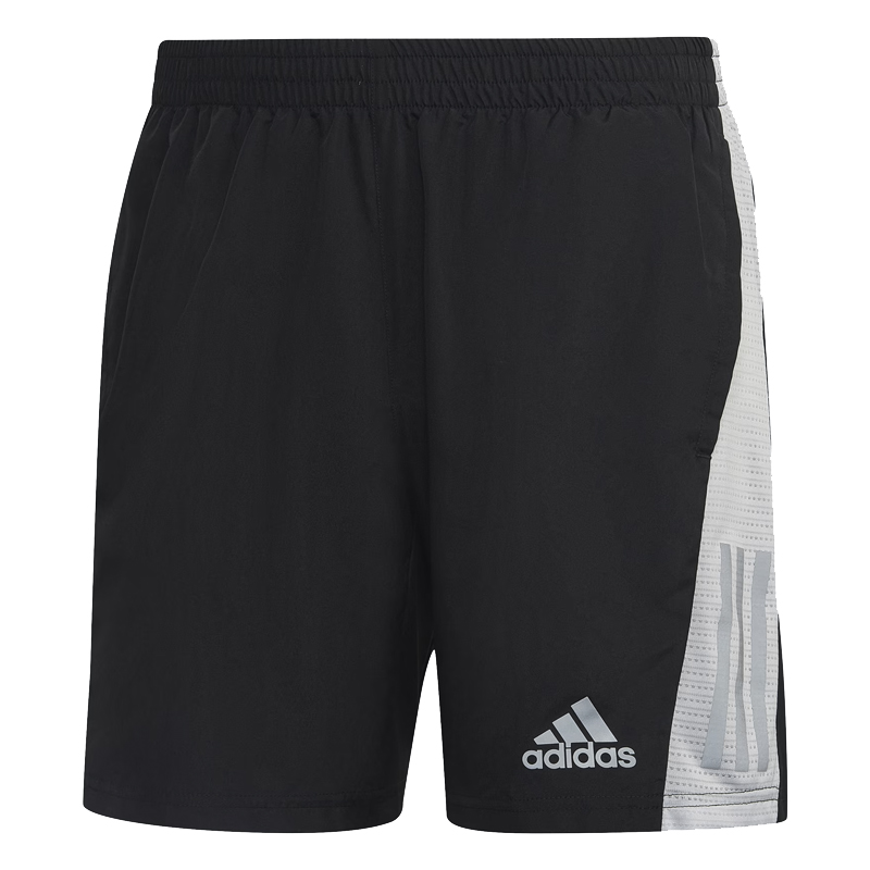 Adidas Own The Run 5 inch Men's Running Short - Black/White/Reflective ...