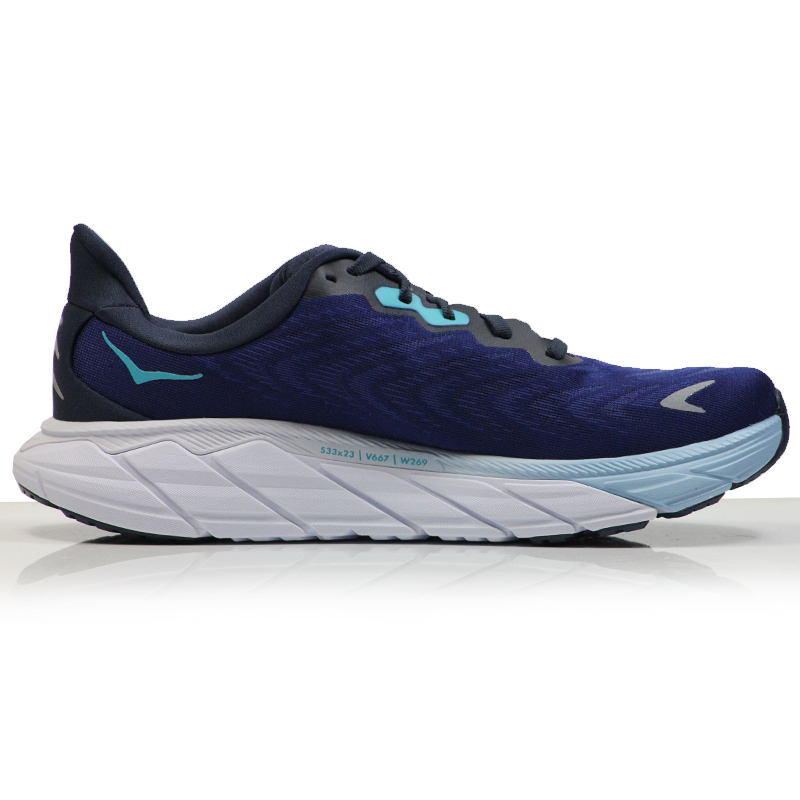Hoka One One Arahi 6 Men's Running Shoe - Outer Space/Bellwether Blue ...