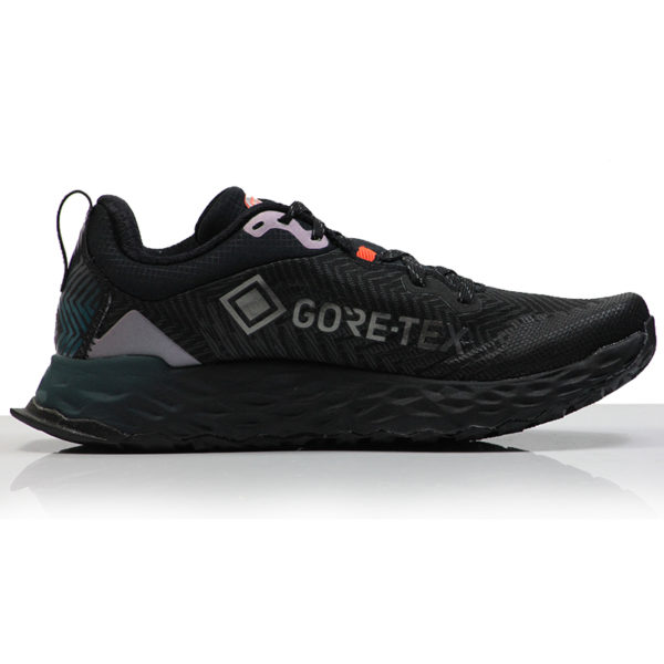 New Balance Fresh Foam X Hierro v6 Men's Gore-Tex Trail Shoe - Black/Mountain Teal - Image 2