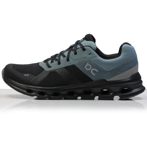 On Cloudrunner Waterproof Men's Running Shoe - Black/Tide | The Running ...