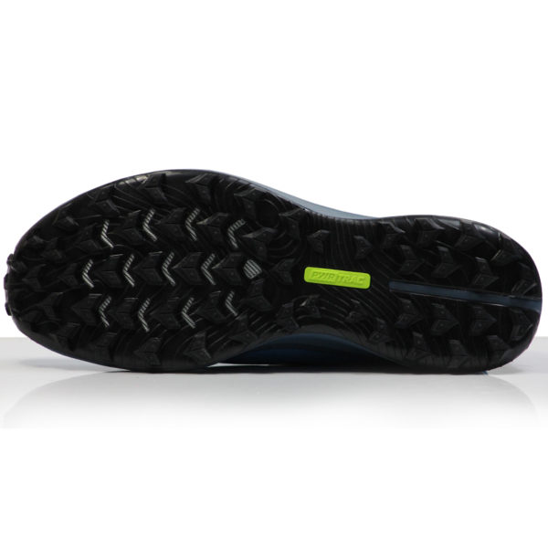 Saucony Peregrine 12 Men's Trail Shoe - Ocean/Black - Image 3