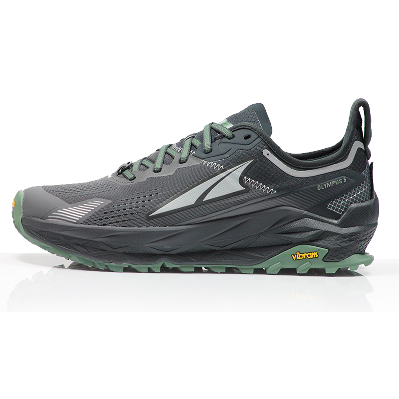 Altra Olympus 5 Men's Trail Shoe - Black/Gray | The Running Outlet
