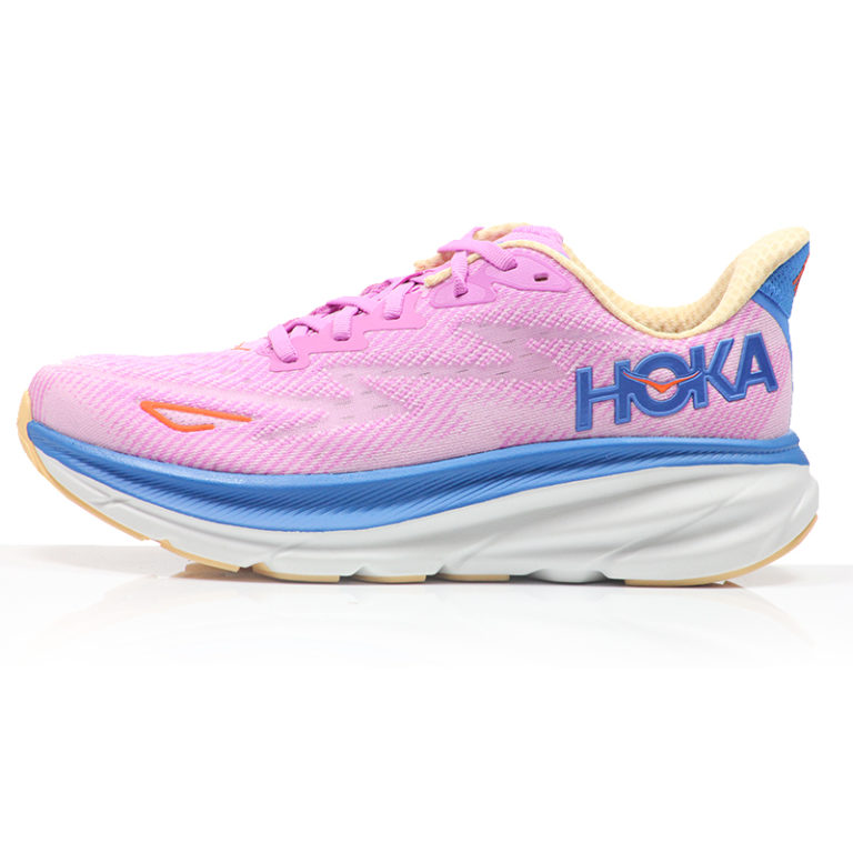 Hoka One One Clifton 9 Women's Running Shoe - Cyclamen/Sweet Lilac ...