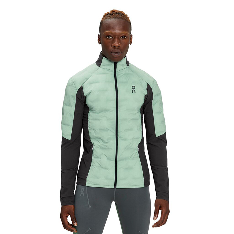 On Running Climate Men's Running Jacket - Moss/Black