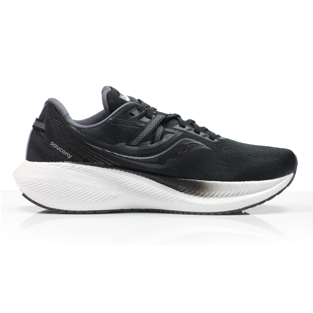 Saucony Triumph 20 Men's Running Shoe - Black/White | The Running Outlet