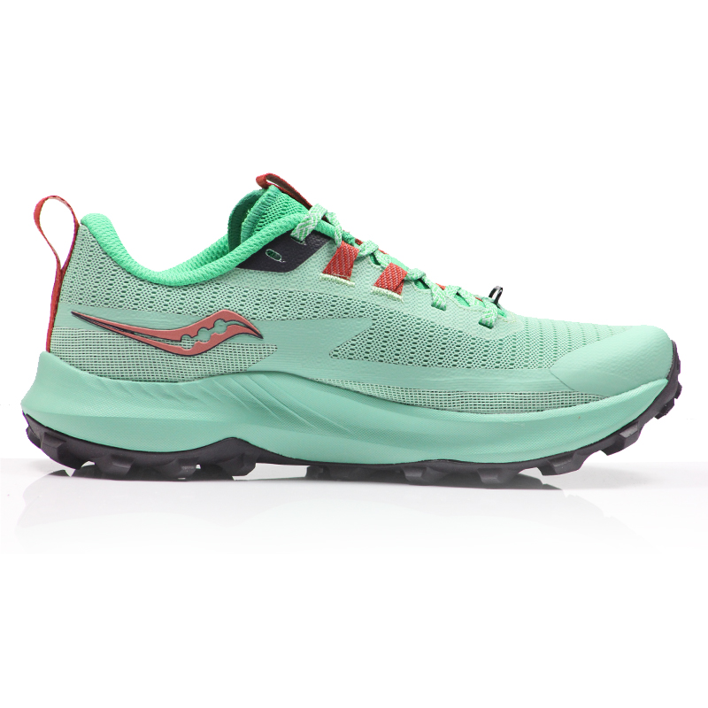 Saucony Peregrine 13 Women's Trail Shoe - Sprig/Canopy | The Running Outlet