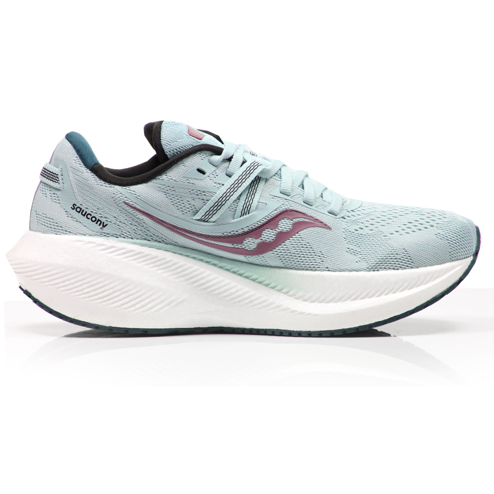 Saucony Triumph 20 Women's Running Shoe - Mineral/Berry | The Running ...