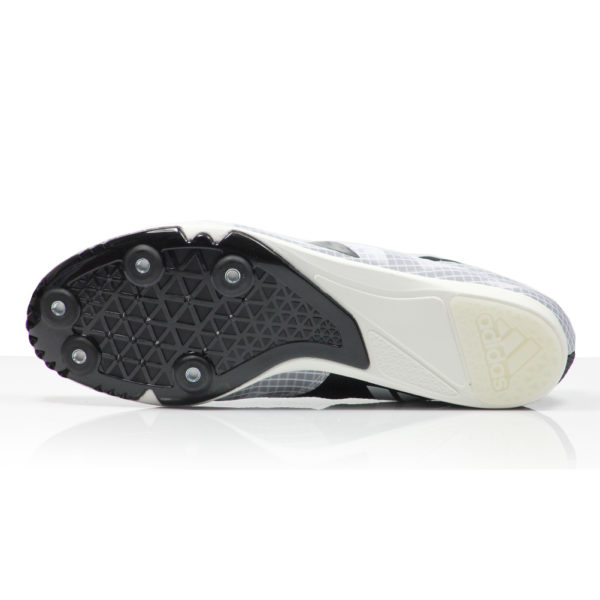 adidas Distancestar Men's Track Spike - Cloud White/Night Metallic/Core Black - Image 3