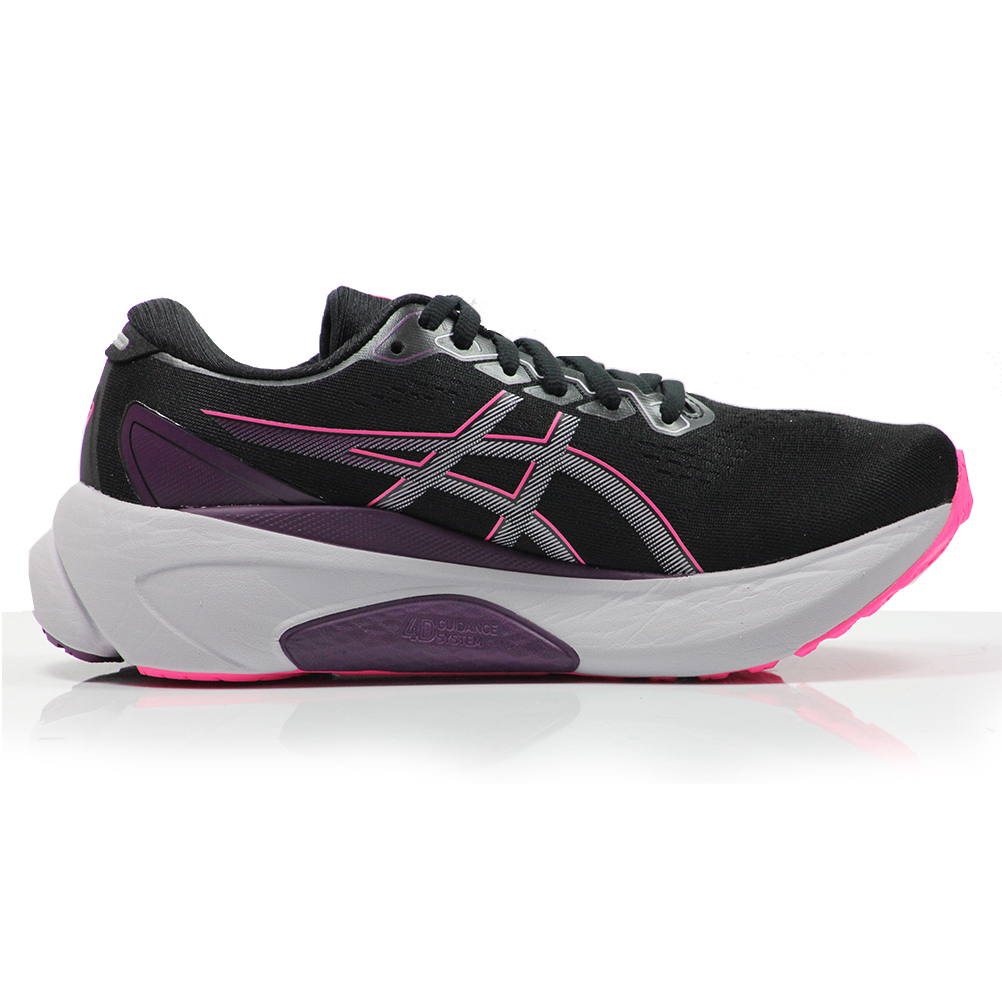 Asics Gel Kayano 30 Women's Running Shoe - Black/Lilac Hint | The ...