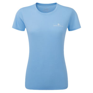 Ronhill Core Short Sleeve Women's Running Tee blue front