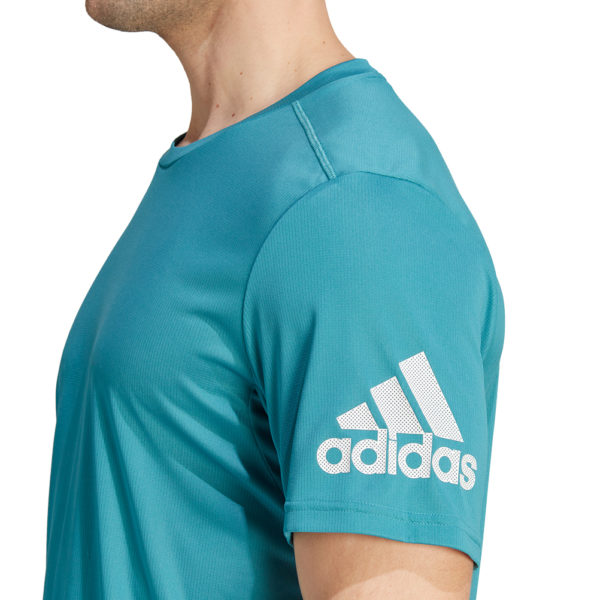 adidas Run It Short Sleeve Men's Running Tee fusion sleeve