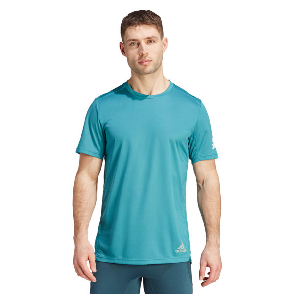 adidas Run It Short Sleeve Men's Running Tee front