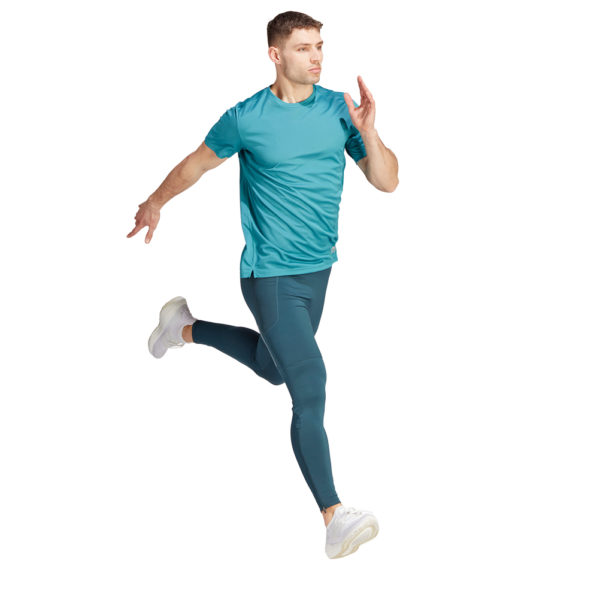 adidas Run It Short Sleeve Men's Running Tee - Arctic Fusion - Image 6