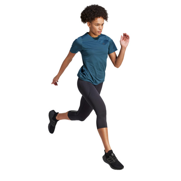adidas Own The Run Excite Short Sleeve Women's Running Tee arctic model