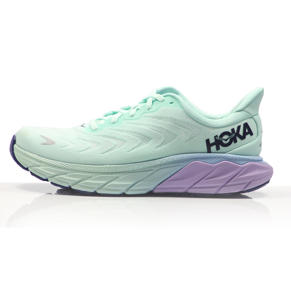 Hoka One One Arahi 6 Women's Wide Fit Running Shoe - Sunlit Ocean/Lilac ...