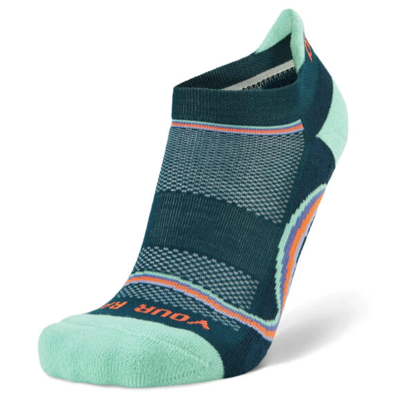 Balega Grit & Grace Your Race Your Pace No-Show Running Sock - Teal - Image 5