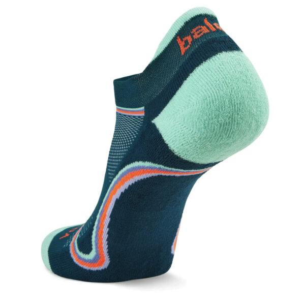 Balega Grit & Grace Your Race Your Pace No-Show Running Sock - Teal - Image 2