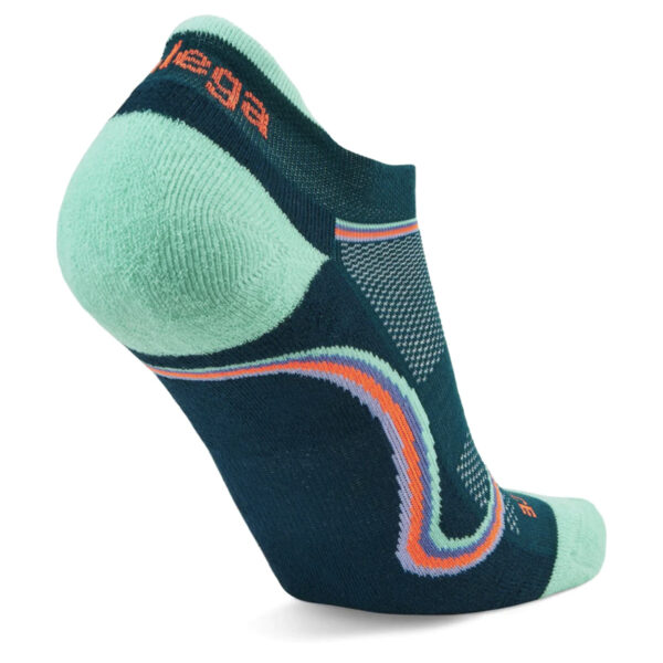 Balega Grit & Grace Your Race Your Pace No-Show Running Sock - Teal - Image 3