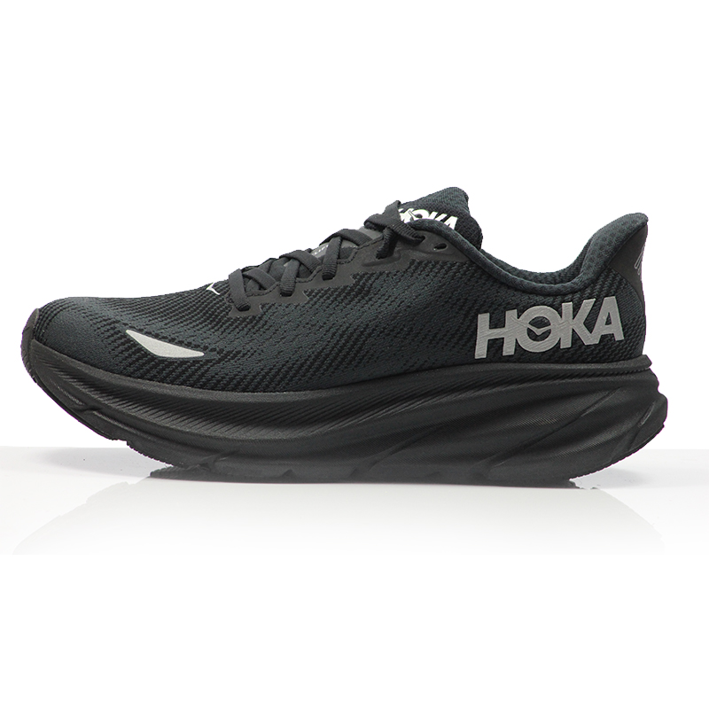 Hoka One One Clifton 9 GTX Men's Running Shoe - Black/Black | The ...
