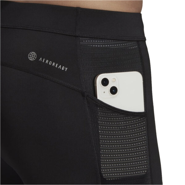 Adidas Own The Run Men's Long Running Tight - Black - Image 4