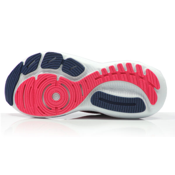 Brooks Glycerin GTS 21 Women's Running Shoe raspberry sole
