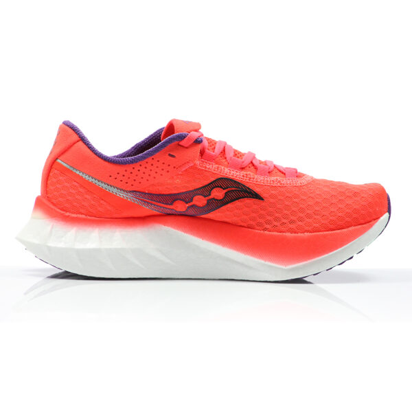 Saucony Endorphin Pro 4 Women's Running Shoe - ViziRed - Image 2