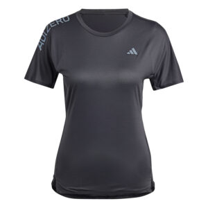 adidas Adizero Women's Running Short Sleeve Tee front
