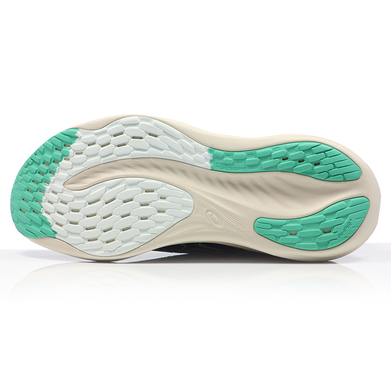 Asics Gel Nimbus 26 Women's Running Shoe - Blue Expanse/Aurora Green ...