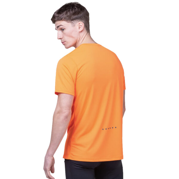 Ronhill Core Short Sleeve Men's Running Tee orange model back