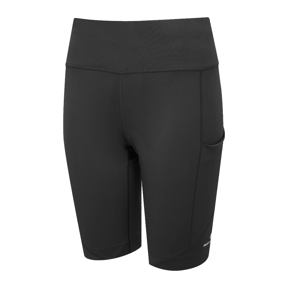 Ronhill Tech Stretch Women's Running Short Tight - Black/Bright White ...