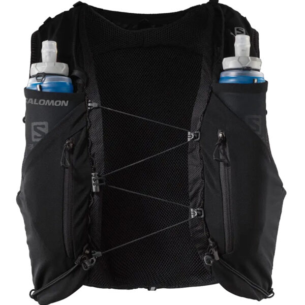 Salomon Unisex ADV Skin 12 Set Running Vest - Black/Ebony - Image 2